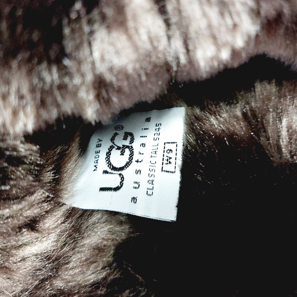 UGGS Womens Ultimate Tall Braided Twin Face Suede Sherpa Lining Boots Size 9 - Picture 3 of 8